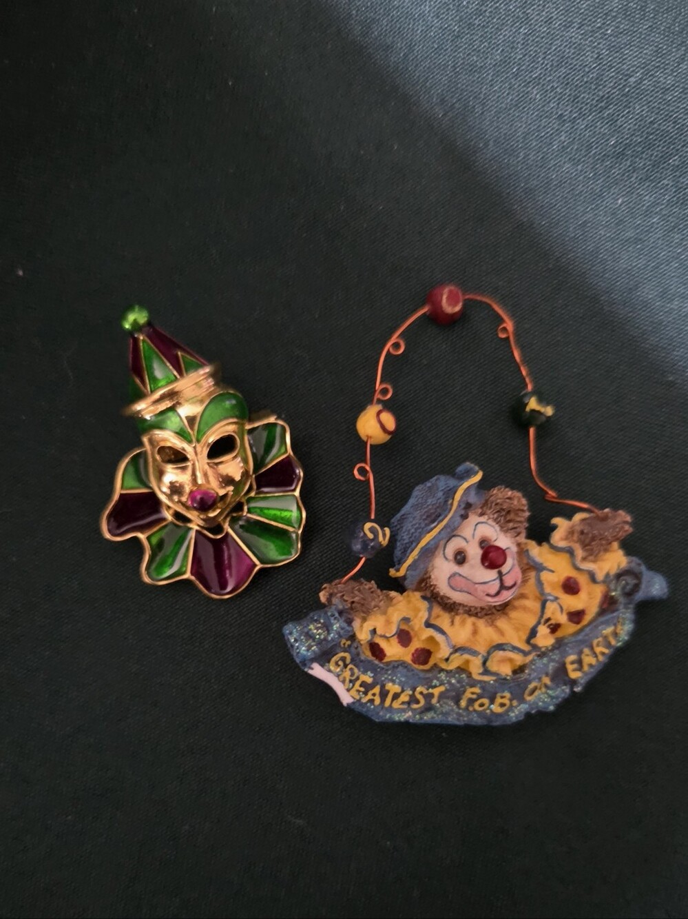 Clown Brooches (2)